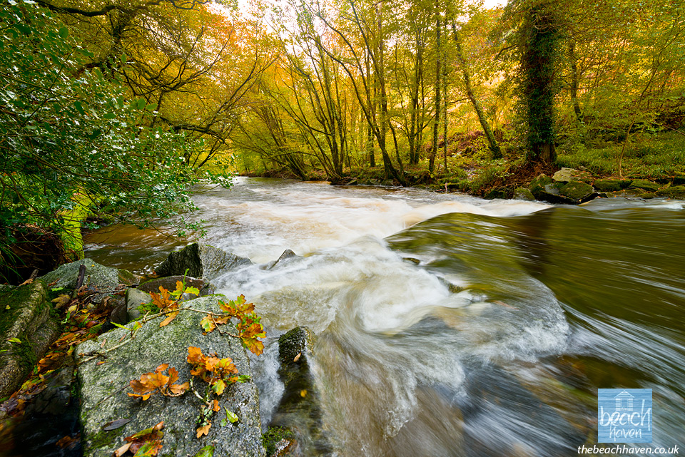 The river Camel in north Cornwall