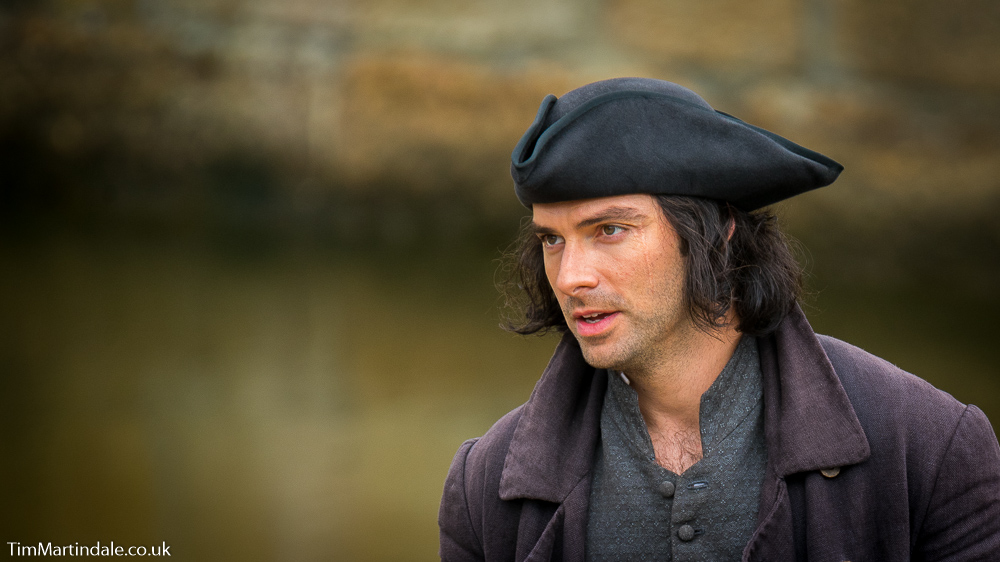 Ross Poldark (Aidan Turner) in Cornwall